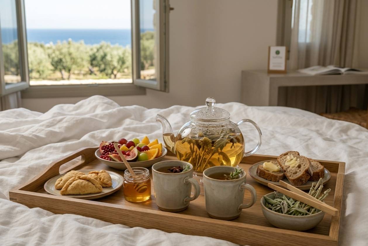In-room Paroches Filoxenias & Welcome Amenities